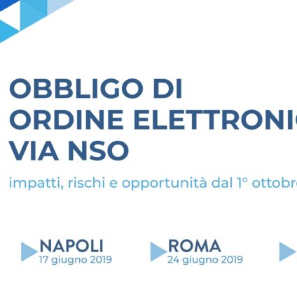 eOrder NSO – Roadshow sul territorio